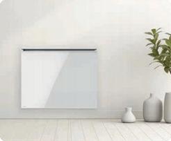 Elektrinis sieninis šildytuvas Intuis GLASSANCE, 2000 W, stiklinis, energiją taupantis