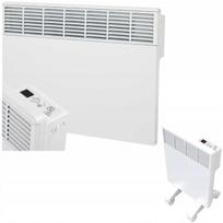 Elektrinis šildytuvas su termostatu, 2000 W, baltas, nešiojamas