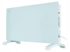 Elektrinis konvektorinis radiatorių šildytuvas SILVERCREST, stiklo plokštė, 2000 W, baltas