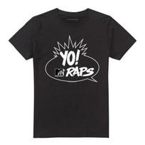 Yo! MTV Raps Unisex Adult Logo T-Shirt S