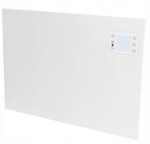 Elektrinis sieninis šildytuvas, baltas, 800 W, su termostatu