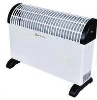 Elektrinis konvektorinis šildytuvas su termostatu, 2000 W, nešiojamas