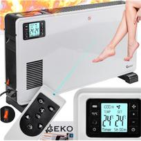 Elektrinis konvektorius su termostatu, 2300 W, LCD ekranas, nuotolinio valdymo pultas