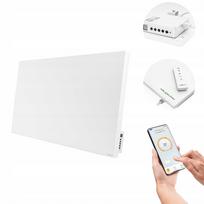 Infraraudonųjų spindulių konvektorius 1000W su WiFi, baltas, EINDHOVEN