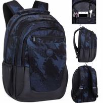 Mokyklinė kuprinė COOLPACK YOUTH, didelė, juoda, 3D