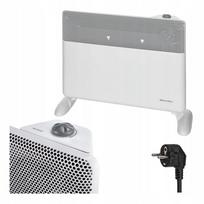 Elektrinis šildytuvas EGB Warmtec, 1500W, termostatas, IP20, ekonomiškas