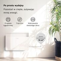 Elektrinis konvektorius Bosch Heat Convector 4000-15, 1500 W, iki 15 m², LED ekranas, saugus vaikams