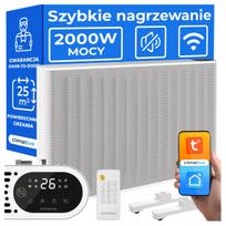Infraraudonųjų spindulių konvektorius MICA 2000W, su WIFI, greitas įkaitimas