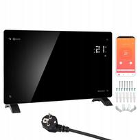 Elektrinis konvektorinis šildytuvas stiklinis 2 kW su WiFi EGW-20C
