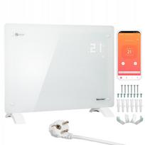 Stiklinis sieninis elektrinis šildytuvas 1,5 kW su WiFi EGW-15B
