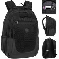 Mokyklinė kuprinė nešiojamam kompiuteriui COOLPACK, juoda, talpi