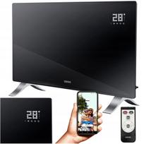 Stiklinis elektrinis radiatorius EVI PRO 2400W, taupantis energiją, su WiFi