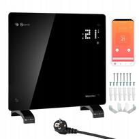 Stiklinis vonios kambario konvektorius su WiFi, 1 kW, EGW-10C