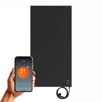 Elektrinis konvektorinis šildytuvas, WiFi, juodas, 750 W, 18 m², energiją taupantis