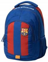 Mokyklinė kuprinė FC Barcelona, kelių skyrių, A4 dydžio