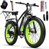 Elektrinis dviratis LANKELEISI XC4000, 26", 1000W, 38 km/h, suaugusiems