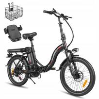 Elektrinis miesto dviratis Samebike CY20-FT, 350W, 36V, 12Ah, 32 km/h, 7 pavaros, 20