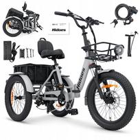 Elektrinis triratis Hidoes 48V 17.4Ah 750W, 20", Shimano 7 pavaros
