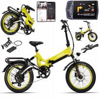 Sulankstomas elektrinis dviratis MIHOGO NX, 1000W, 48V, 12.8Ah, 40 km/h, 64 km, 20", su mobiliąja programėle