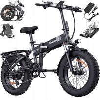 Elektrinis dviratis Ridstar H20, sulankstomas, 15Ah, 50 km/val., 90 km, 20" x 4.0 MTB