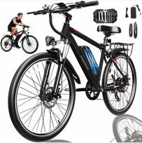 Elektrinis dviratis suaugusiems HEADEER 500W 48V 13,5Ah, 35 km/h, 80 km, 26