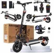 Sulankstomas elektrinis paspirtukas Kukirin M4 Max, 1000W, 48V 18.2Ah, 10", 45 km/val.