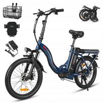 Elektrinis dviratis Samebike CY20, sulankstomas, 350W, 32 km/h, 80 km, mėlynas, 20