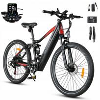 Elektrinis dviratis SAMEBIKE XD26-II, 48V 14Ah, 750W, 40 km/h, iki 100 km, 26