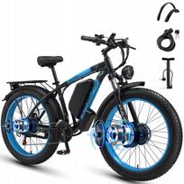 Elektrinis dviratis KAIJIELAISI V3, 3000W, 48V 23Ah, 26", 55 km/h, iki 100 km, 21 pavarų