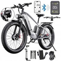 Elektrinis kalnų dviratis DUOTTS F26, 48V 1500W, 55 km/h, 20 Ah, 26