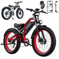 Elektrinis dviratis DUOTTS N26, 2x750W, 20Ah SAMSUNG baterija, 26", 45 km/h