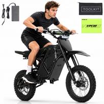 Elektrinis visureigis motociklas Vipcoo H3, 3500W, 48V, 23Ah, iki 63 km/h, 70 km nuotolis