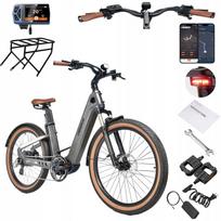 Elektrinis dviratis MIHOGO AIR, 1000W, 19.2Ah, 26", iki 40 km/h, iki 200 km, su programėle
