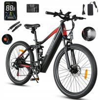 Elektrinis dviratis Samebike XD26-II, 750 W, 14 Ah, iki 40 km/h, hidrauliniai stabdžiai