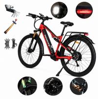 Elektrinis bekelės dviratis HedaTX TX19, 1000W, 19,2 Ah, 29" ratai, 27 pavaros, 45 km/h