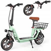 Elektrinis paspirtukas iscooter i12, 500W, 25 km, 270 Wh, 12", su sėdyne