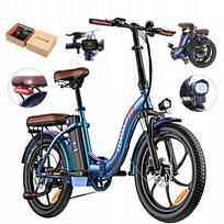 Elektrinis dviratis FAFREES F20 Pro, 450W, 36V, 20Ah, 25 km/val., 100 km, 20", LED