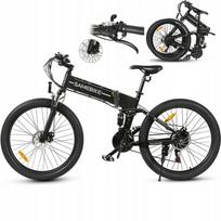 Elektrinis sulankstomas dviratis SAMEBIKE LO26-II, 48V 14Ah, 80 km, 900W, su hidrauliniais stabdžiais