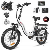 Sulankstomas elektrinis dviratis Samebike CY20, 350W, 36V, 12Ah, 32 km/h, 20