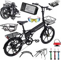Elektrinis dviratis Randride YA20, 500W, 48V, 12.8Ah, 40 km/val., iki 60 km, 20", sulankstomas