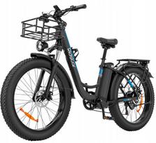 Elektrinis dviratis Ridstar MN-26, 1500W, 48V 20Ah, 26x4,0" plačios padangos