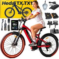 Elektrinis dviratis HedaTX TX19, 29", 48V, 19.2Ah, 1000W, 45 km/val., LCD, 68 Nm