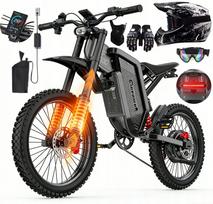 Elektrinis bekelės transportas 6000W, 60V 30Ah, 75 km/h, Shimano hidrauliniai stabdžiai