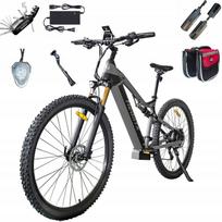 Elektrinis dviratis HedaTX TX19, 1000W, 70 km, 45 km/val., 29", 48V 19,2Ah, 27 pavarų