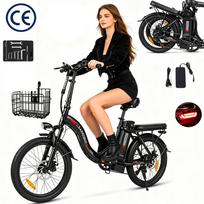 Elektrinis sulankstomas dviratis Samebike CY20, 350W, 36V, 12Ah, 32 km/h, 20