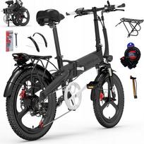 Sulankstomas elektrinis dviratis LANKELEISI G660, 750 W, 110 km, 35 km/h