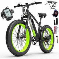 Elektrinis dviratis Lankeleisi XC4000, 1000W, 17,5Ah, 40 km/h, 120 km, 26", 7 pavaros