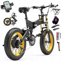 Elektrinis dviratis LANKELEISI X3000PLUS, 1000W, 45 km/h, 17,5 Ah