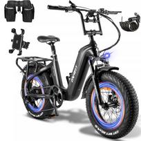 Elektrinis dviratis FAFREES F20 Master 2025, 500 W, 45 km/h, 160 km rida, 20" ratai