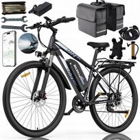 Elektrinis dviratis 1000W 48V 20Ah, iki 50 km/h, SHIMANO-21S, hidrauliniai stabdžiai